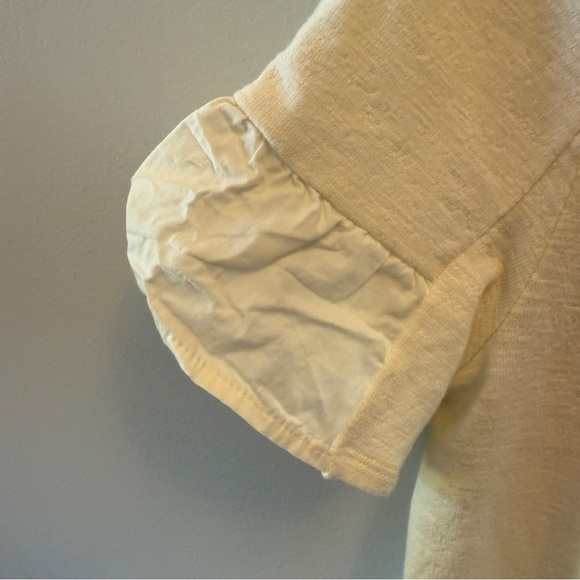 Skies Are Blue Ivory Mixed Material Dress – Women’s Small - Picture 3 of 4